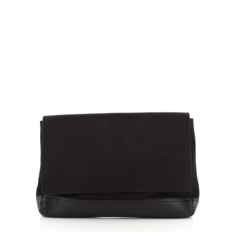 Balenciaga Flap Document Holder Canvas with Leather