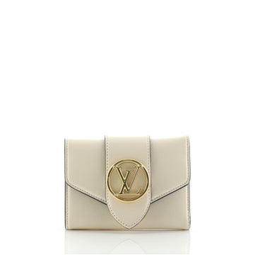 Louis Vuitton LV Pont 9 Wallet Leather Compact