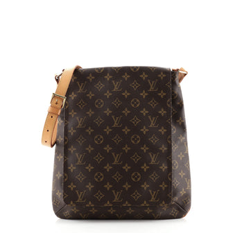 Louis Vuitton Musette Salsa Handbag Monogram Canvas GM