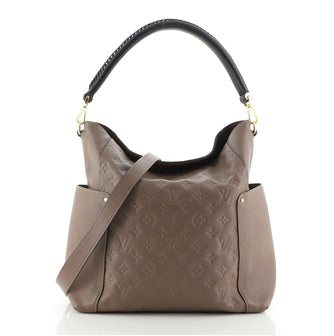Louis Vuitton Bagatelle Hobo Monogram Empreinte Leather