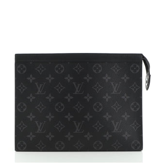 Louis Vuitton Pochette Voyage Monogram Eclipse Canvas MM