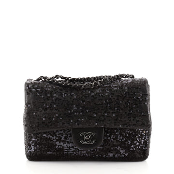 Chanel Moonlight On The Water Flap Bag Sequins Small