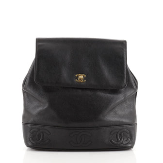 Chanel Vintage Backpack Caviar Medium
