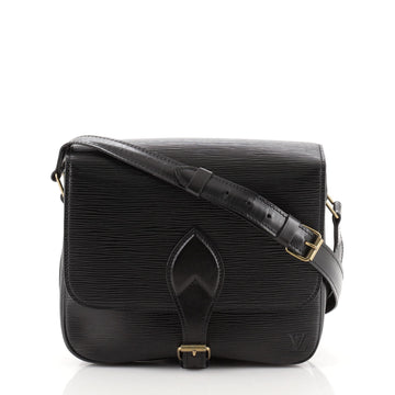 Louis Vuitton Cartouchiere Handbag Epi Leather MM