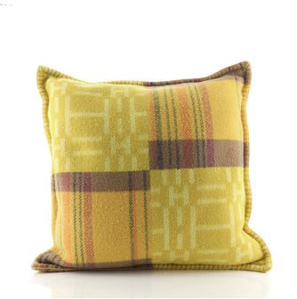 Hermes Scott'H Pillow Jacquard Woven Wool