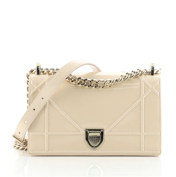 Christian Dior Diorama Flap Bag Patent Small