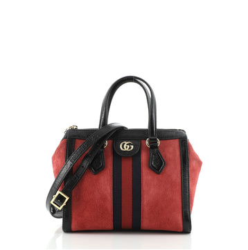 Gucci Ophidia Top Handle Tote Suede Small