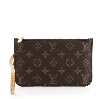 Louis Vuitton Neverfull Pochette Monogram Canvas Small
