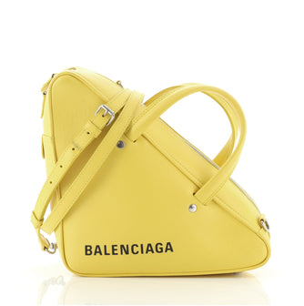 Balenciaga Triangle Duffle Bag Leather Small