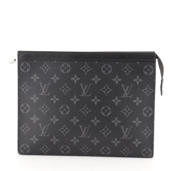 Louis Vuitton Pochette Voyage Monogram Eclipse Canvas MM