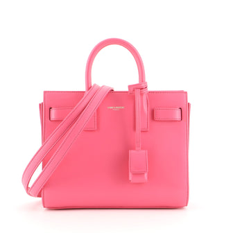 Saint Laurent Sac de Jour Bag Leather Nano