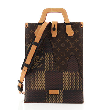 Louis Vuitton Nigo Tote Limited Edition Giant Damier and Monogram Canvas Mini
