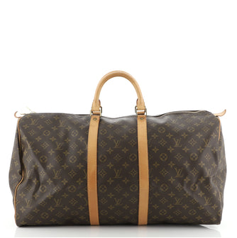Louis Vuitton Keepall Bag Monogram Canvas 55