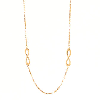Tiffany & Co. Endless Infinity Necklace 18K Rose Gold