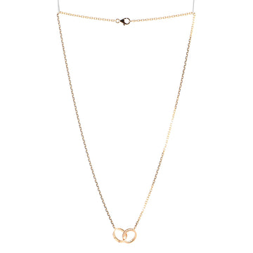 Cartier LOVE Pendant Necklace 18K Pink Gold with Diamonds