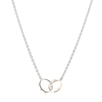 Cartier LOVE Pendant Necklace 18K White Gold