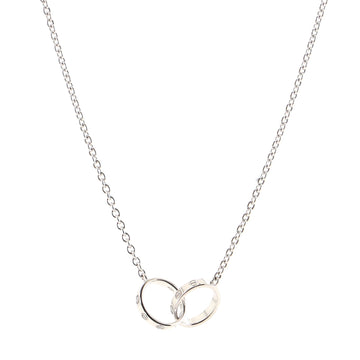 Cartier LOVE Pendant Necklace 18K White Gold