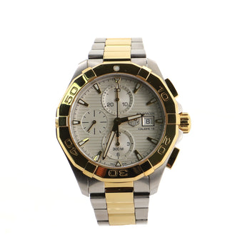 Tag Heuer Aquaracer Calibre 16 Chronograph Automatic Watch Stainless Steel and Plated Metal 43