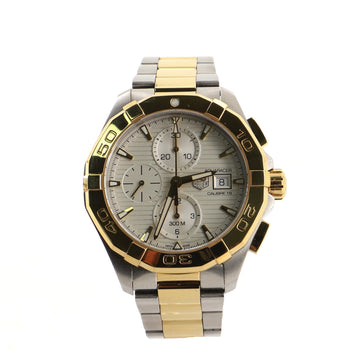 Tag Heuer Aquaracer Calibre 16 Chronograph Automatic Watch Stainless Steel and Plated Metal 43