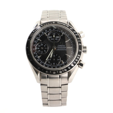 Omega Speedmaster Day-Date Chronograph Automatic Watch Stainless Steel 39