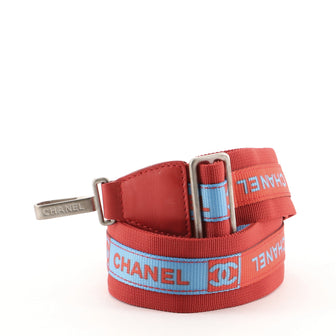 Chanel Sports Line Adjustable Shoulder Strap Nylon