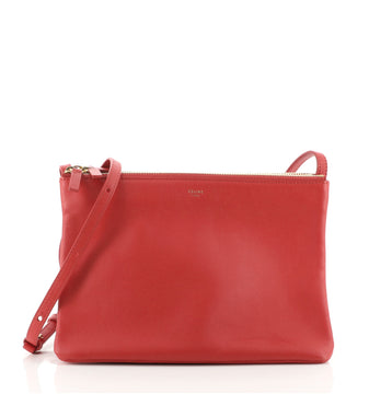 Celine Trio Crossbody Bag Leather Large