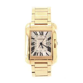 Tank Anglaise Automatic Watch Rose Gold 30