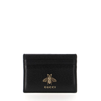 Gucci Animalier Card Holder Leather
