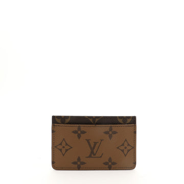 Louis Vuitton Card Holder Reverse Monogram Canvas