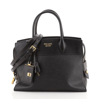 Prada Esplanade Bag Saffiano with City Calf Medium