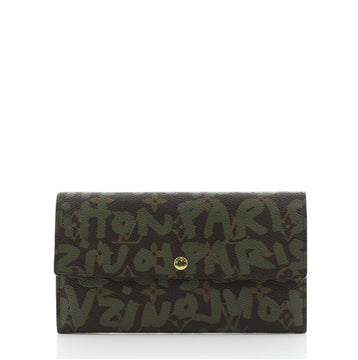 Louis Vuitton Sarah Wallet Limited Edition Monogram Graffiti