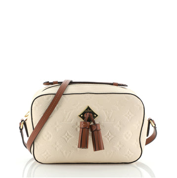 Louis Vuitton Saintonge Handbag Monogram Empreinte Leather