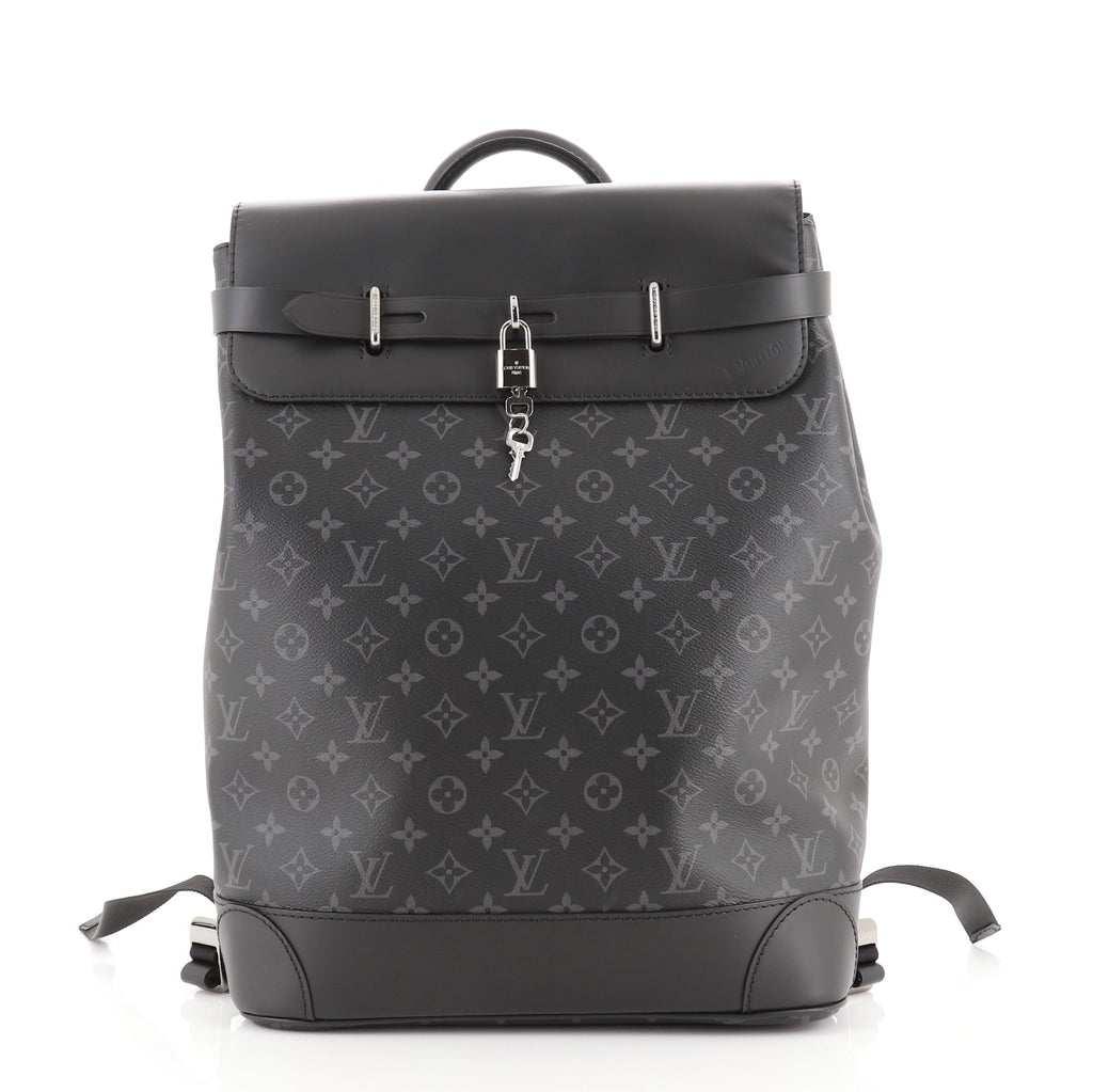Louis Vuitton Monogram Eclipse Steamer Backpack - Black Backpacks, Bags -  LOU746934