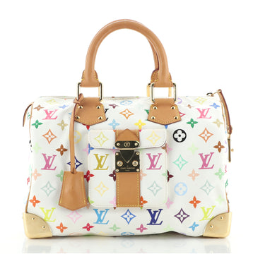 Louis Vuitton Speedy Handbag Monogram Multicolor 30