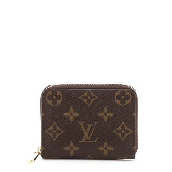 Louis Vuitton Zippy Coin Purse Monogram Canvas
