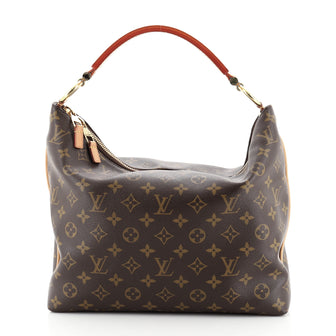 Louis Vuitton Sully Handbag Monogram Canvas PM