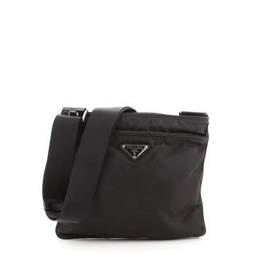 Prada Front Pocket Messenger Bag Tessuto Small