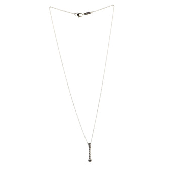 Tiffany & Co. Jazz Graduated Drop Pendant Necklace Platinum and Diamonds