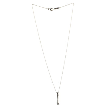 Tiffany & Co. Jazz Graduated Drop Pendant Necklace Platinum and Diamonds