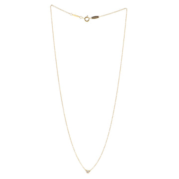 Tiffany & Co. Elsa Peretti Diamonds By The Yard Pendant Necklace 18K Yellow Gold with Diamond .05CT
