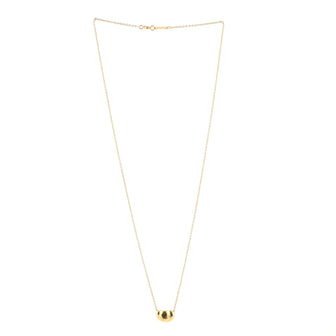 Tiffany & Co. Elsa Peretti Bean Pendant Necklace 18K Yellow Gold 18K Yellow Gold