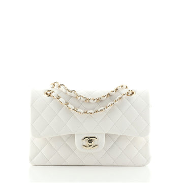 Chanel Classic Double Flap Bag Quilted Caviar Small