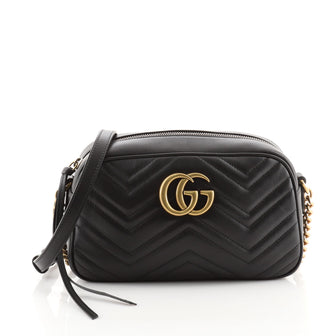 Gucci GG Marmont Shoulder Bag Matelasse Leather Small