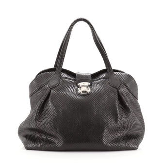 Louis Vuitton Cirrus Handbag Python MM