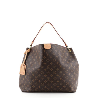 Louis Vuitton Graceful Handbag Monogram Canvas MM