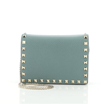 Valentino Rockstud Pouch Crossbody Bag Leather Mini