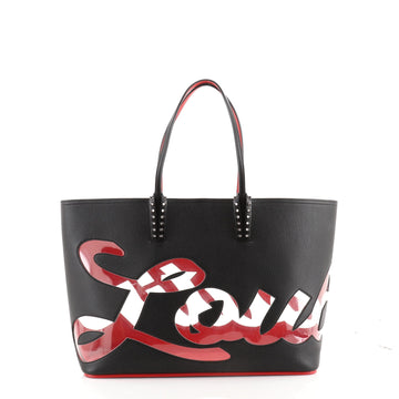 Christian Louboutin Cabata East West Tote Leather with Patent Large