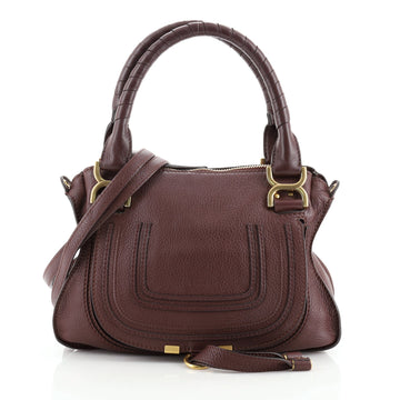 Chloe Marcie Satchel Leather Small