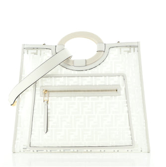 Fendi Runaway Shopper Tote Zucca PU Large