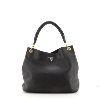 Prada Hobo Vitello Daino Medium